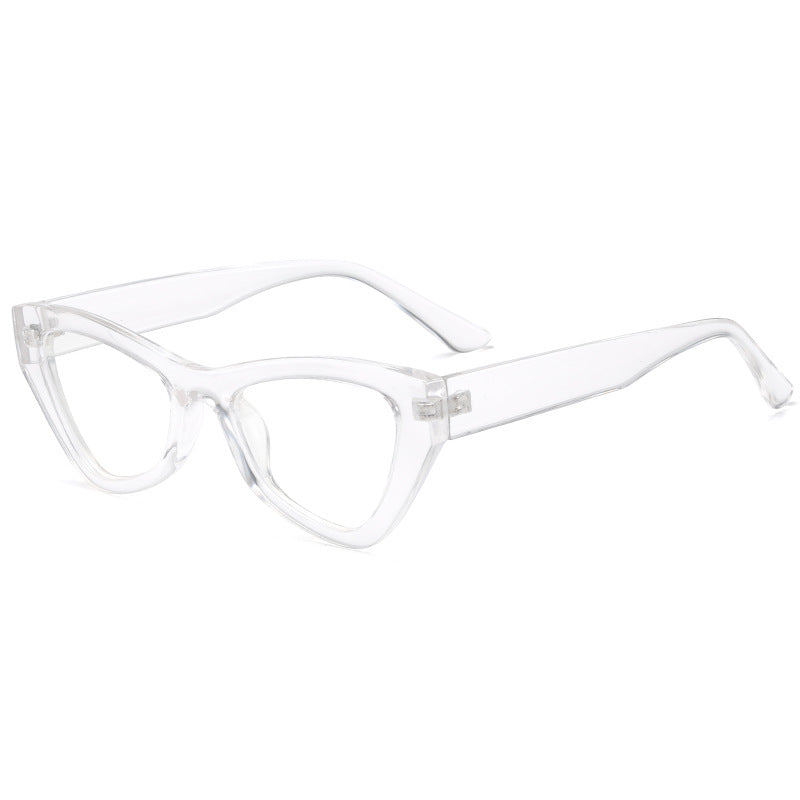 Damen Cat-Eye-Brille mit modischem transparenten Rahmen Brehn