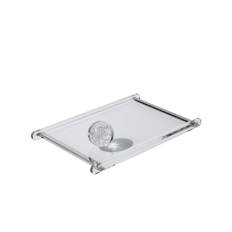Eleganter Acrylservierteller