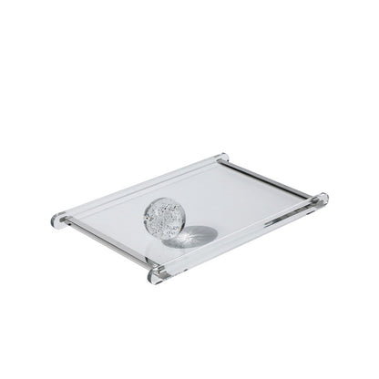 Eleganter Acrylservierteller