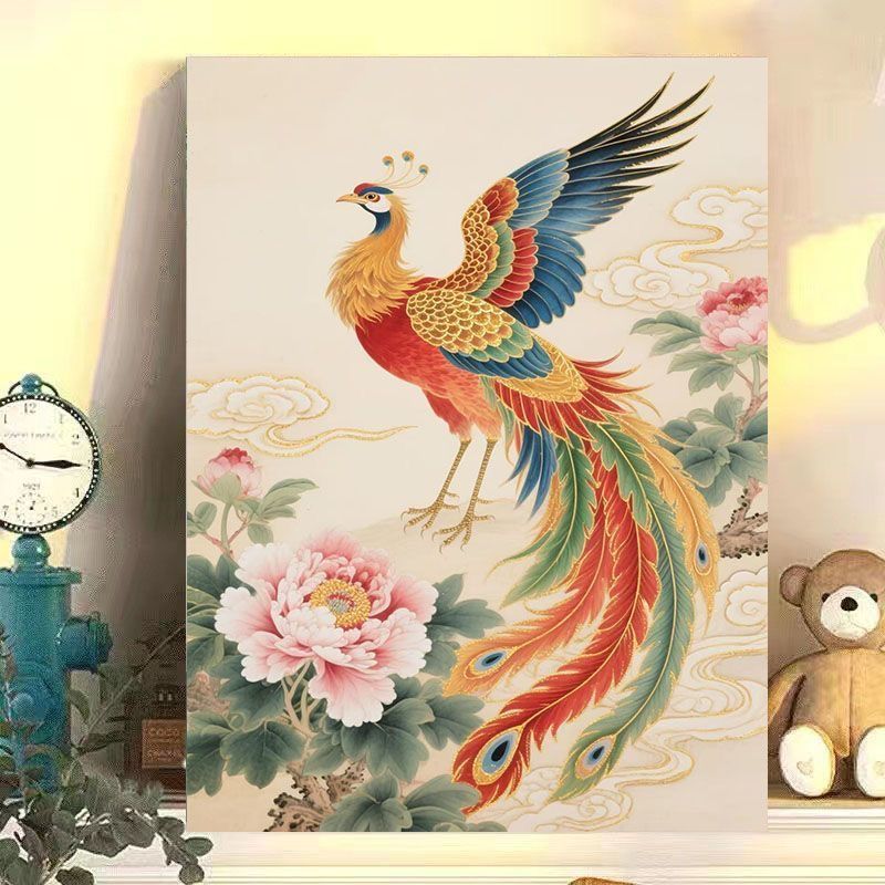 Mythical Phoenix Leinwandkunst Brehn