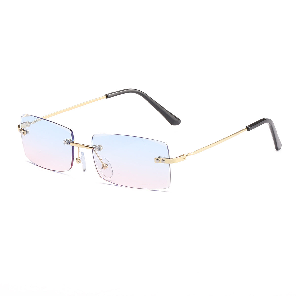 Damen modische Sonnenbrille mit elegantem, filigranen Rahmen Brehn