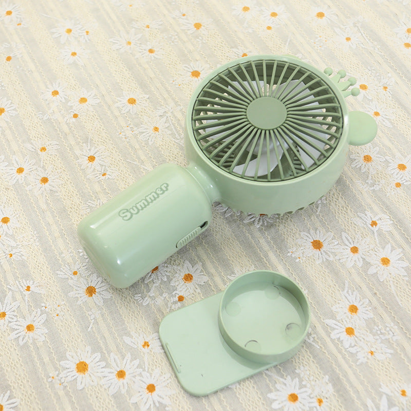 Damen Tragbarer LED-Handventilator im kreativen Tierdesign Brehn