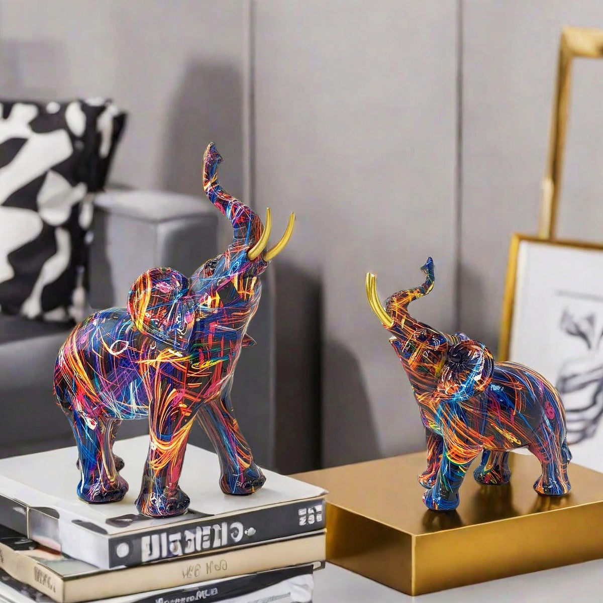 Kunstvolle Elefantenfigur Brehn