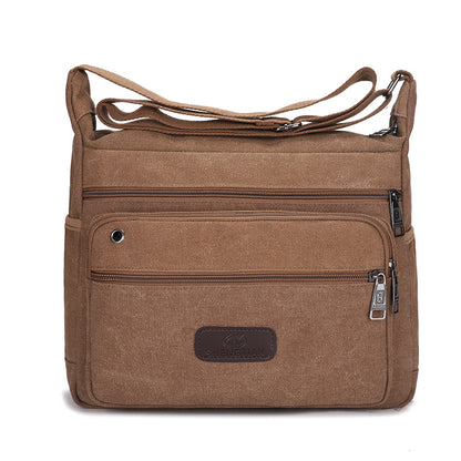 Vielseitige Canvas Messenger Bag