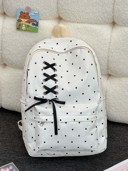 Verspielter Punkte Casual Rucksack Brehn
