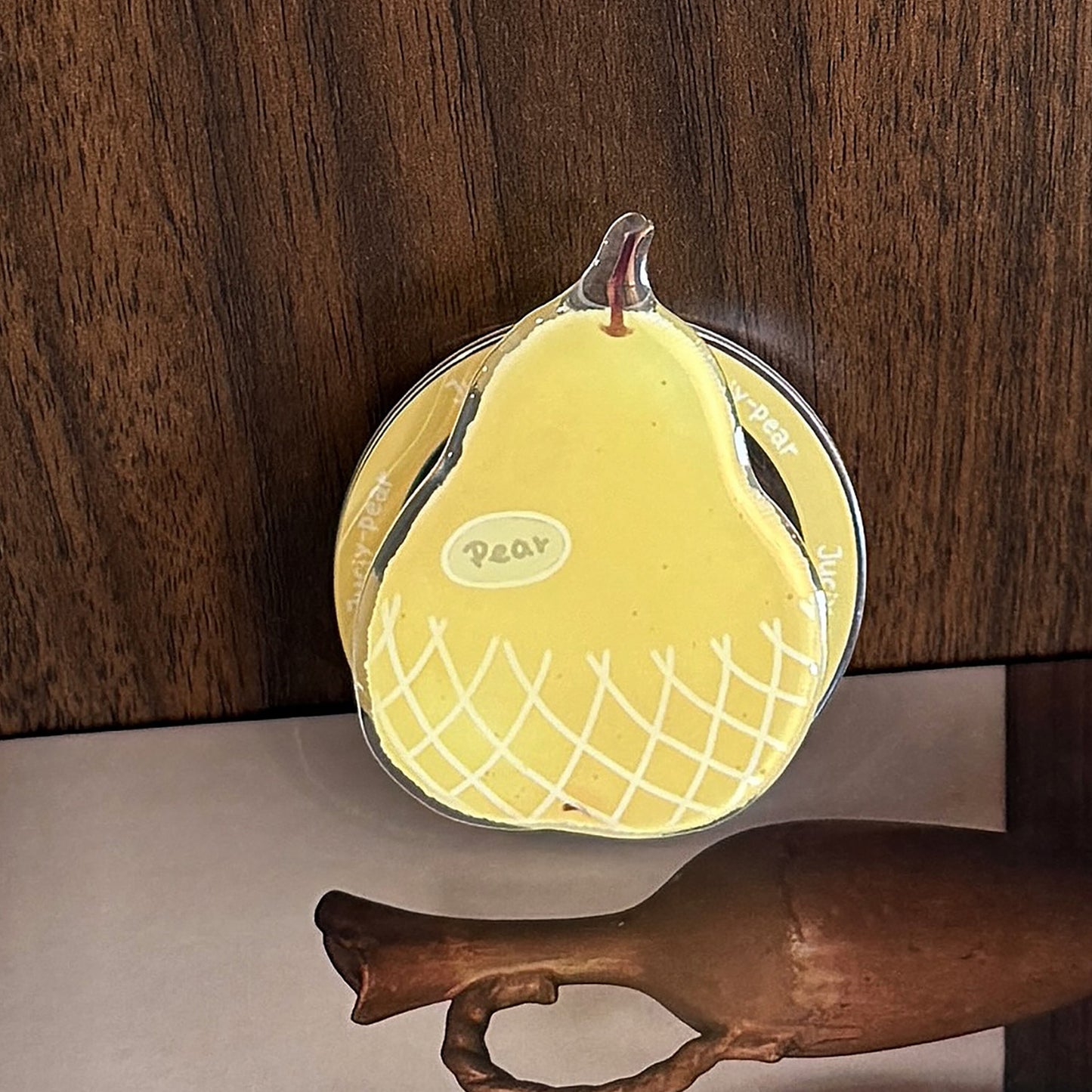 lustiger Obst-Untersetzer Brehn