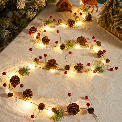 Dekorative Weihnachtslichterkette Brehn