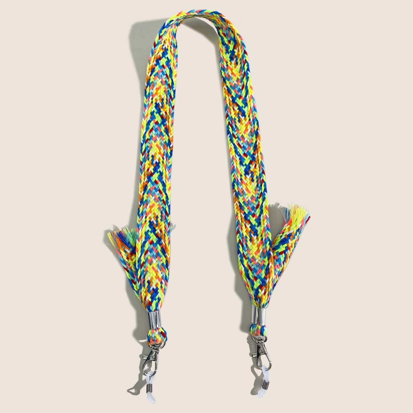 Farbenfroher gewebter Brillenhalter Brehn