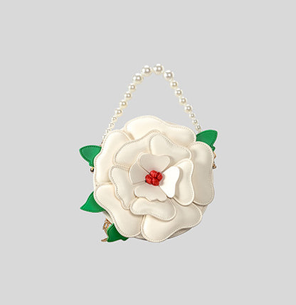 Blumenmuster Dekorative Handtasche