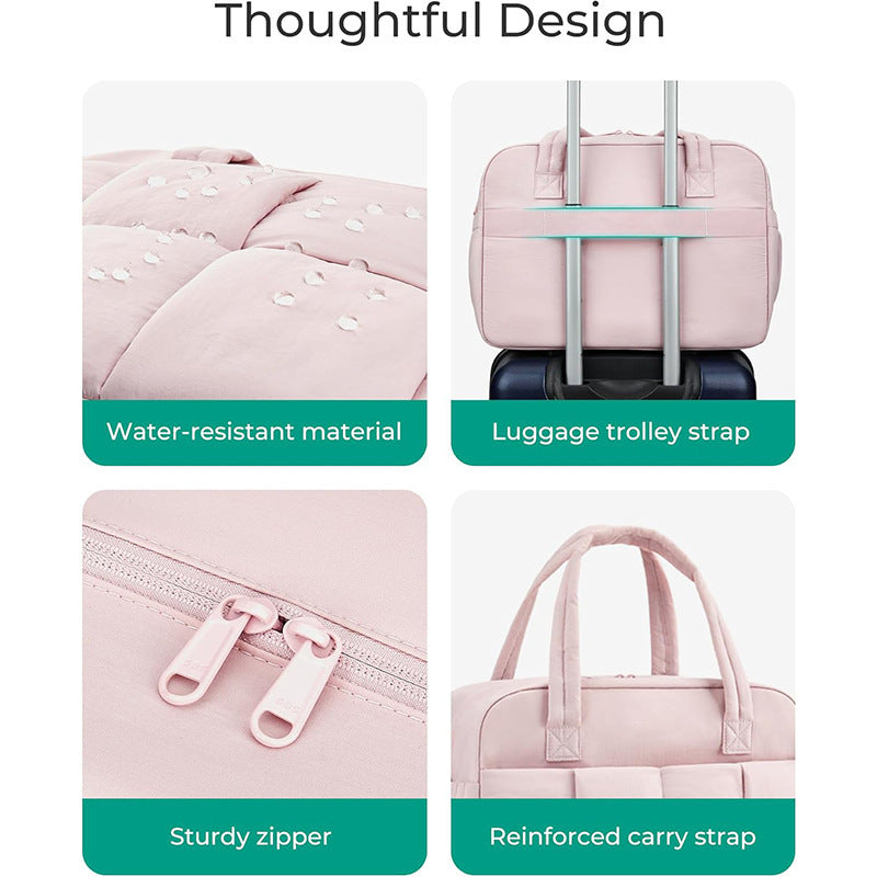 Praktische und Stilvolle Reisetasche mit Strukturiertem Design Brehn