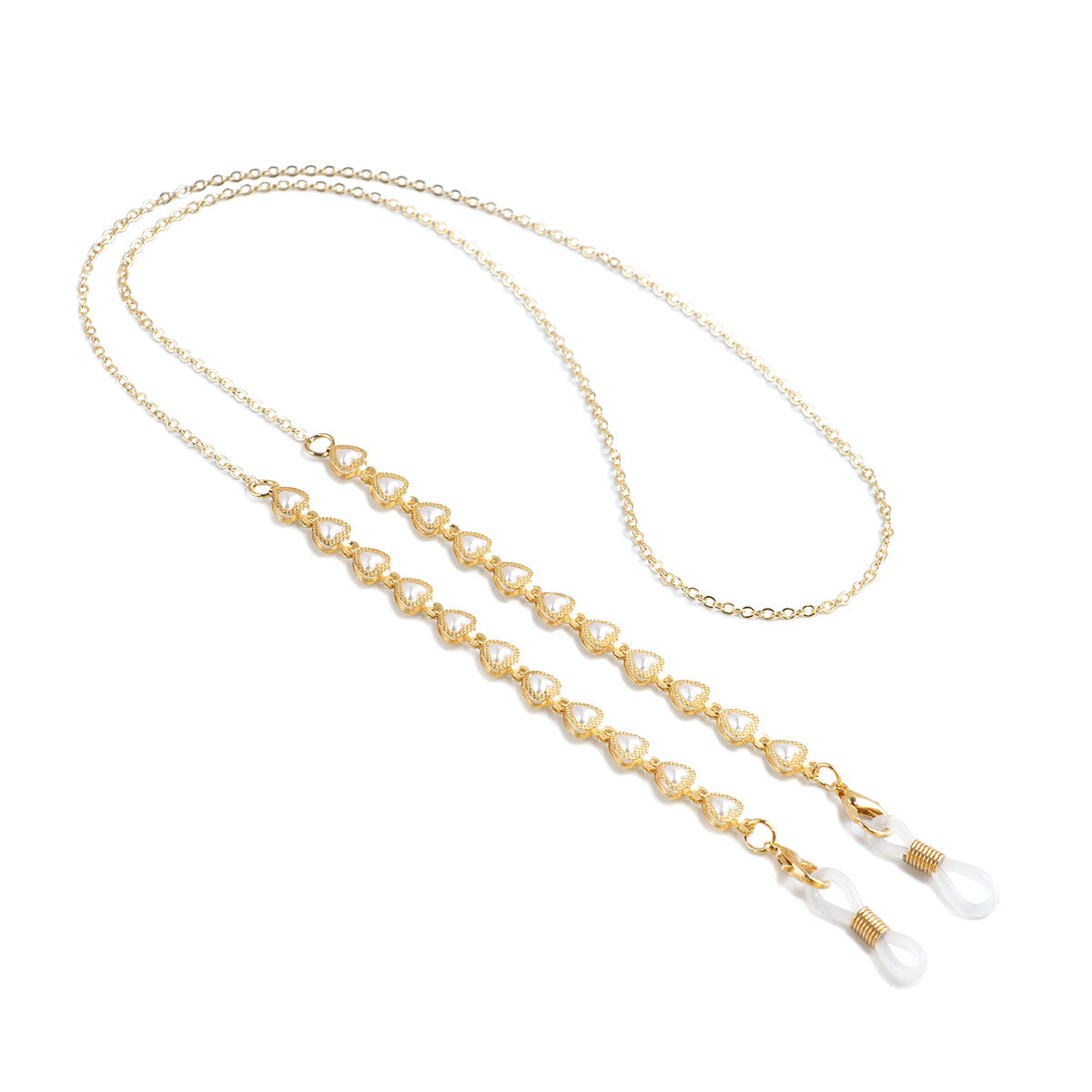 Elegante perlverknüpfte Brillenband Brehn