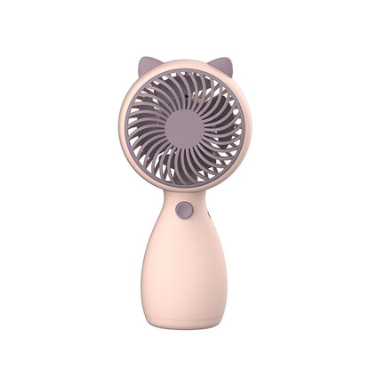 Unisex Tragbarer Handventilator im kreativen Katzen-Design Brehn