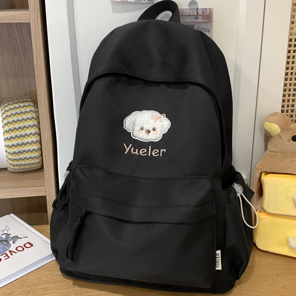 Bestickter Charakter-Rucksack Brehn