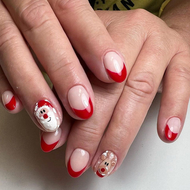 Festliches Press-On Nagelkunst Set Brehn