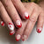 Festliches Press-On Nagelkunst Set Brehn