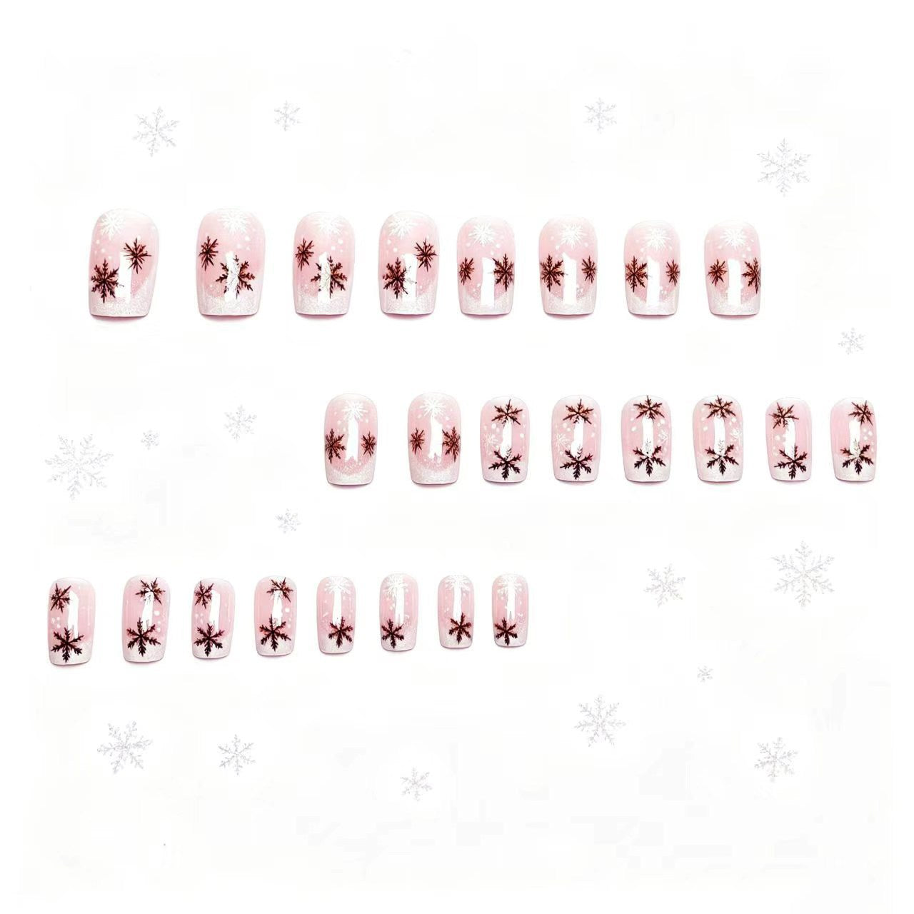 Winter-Themen Nagelkunstset Brehn