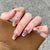 Kunstnagelset mit Glamourösen 3D-Verzierungen Brehn