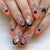 Halloween-Themen Press-On Nagelkunstset Brehn