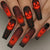 Spooky Themed Press-On Nagelkunst Brehn