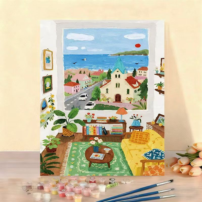 DIY Landschaftsheim-Malkit Brehn