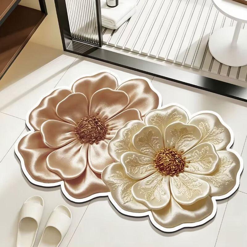 Luxuriöse Florale Badematte Brehn