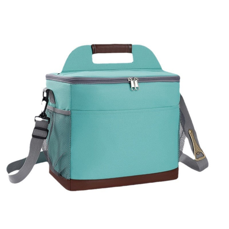 Stylischer isolierter Lunch-Organisator Brehn