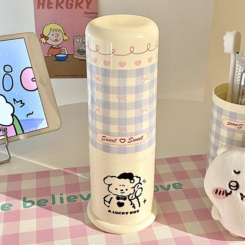 Praktischer Aufbewahrungsbehälter mit Floralem Motiv Brehn