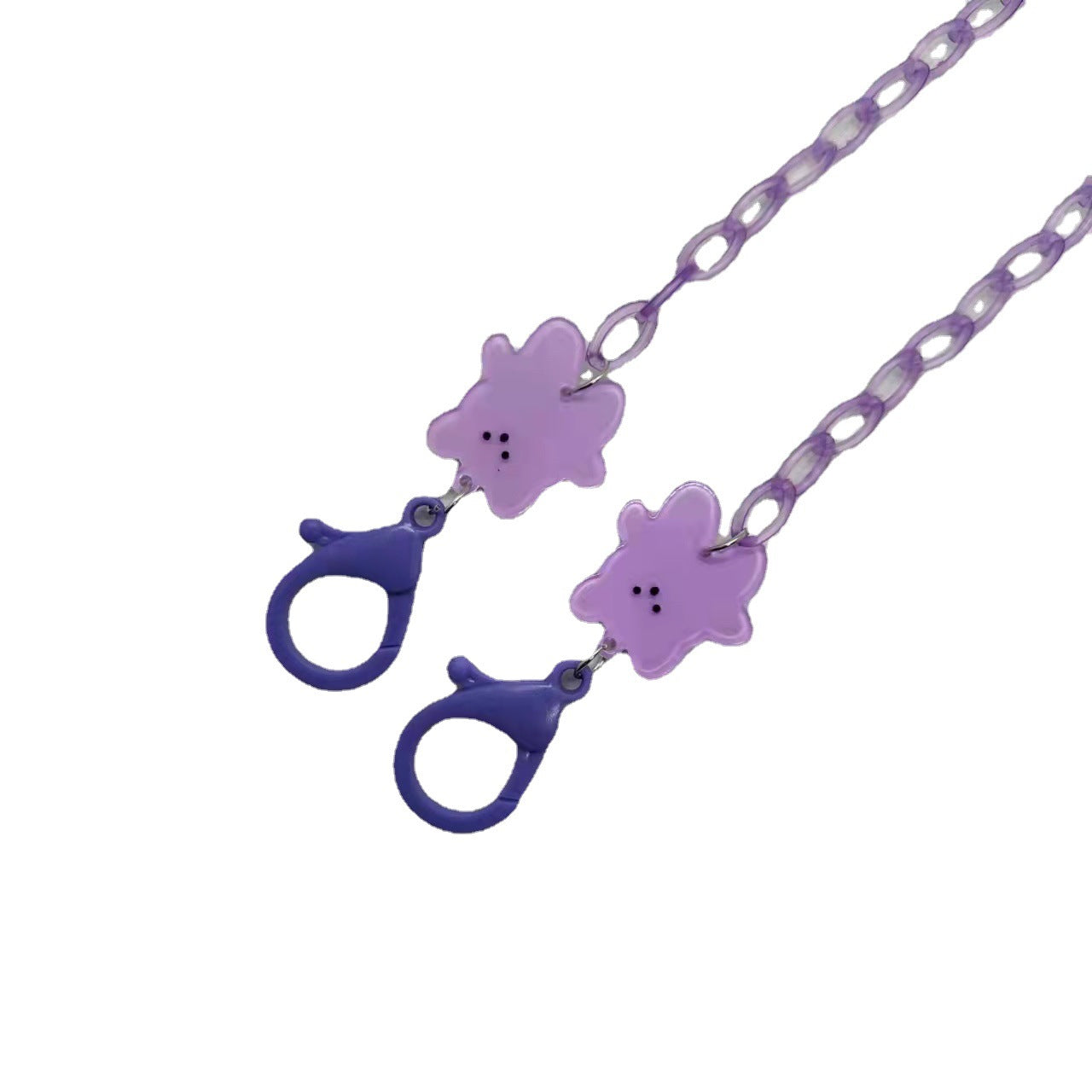 Verspielte Brillenhalterkette mit Blumenmotiv Brehn