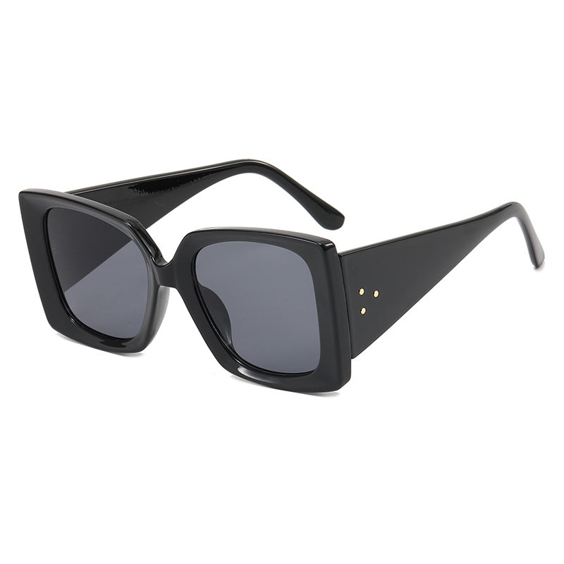 Damen Überdimensionierte Leo-Sonnenbrille Brehn