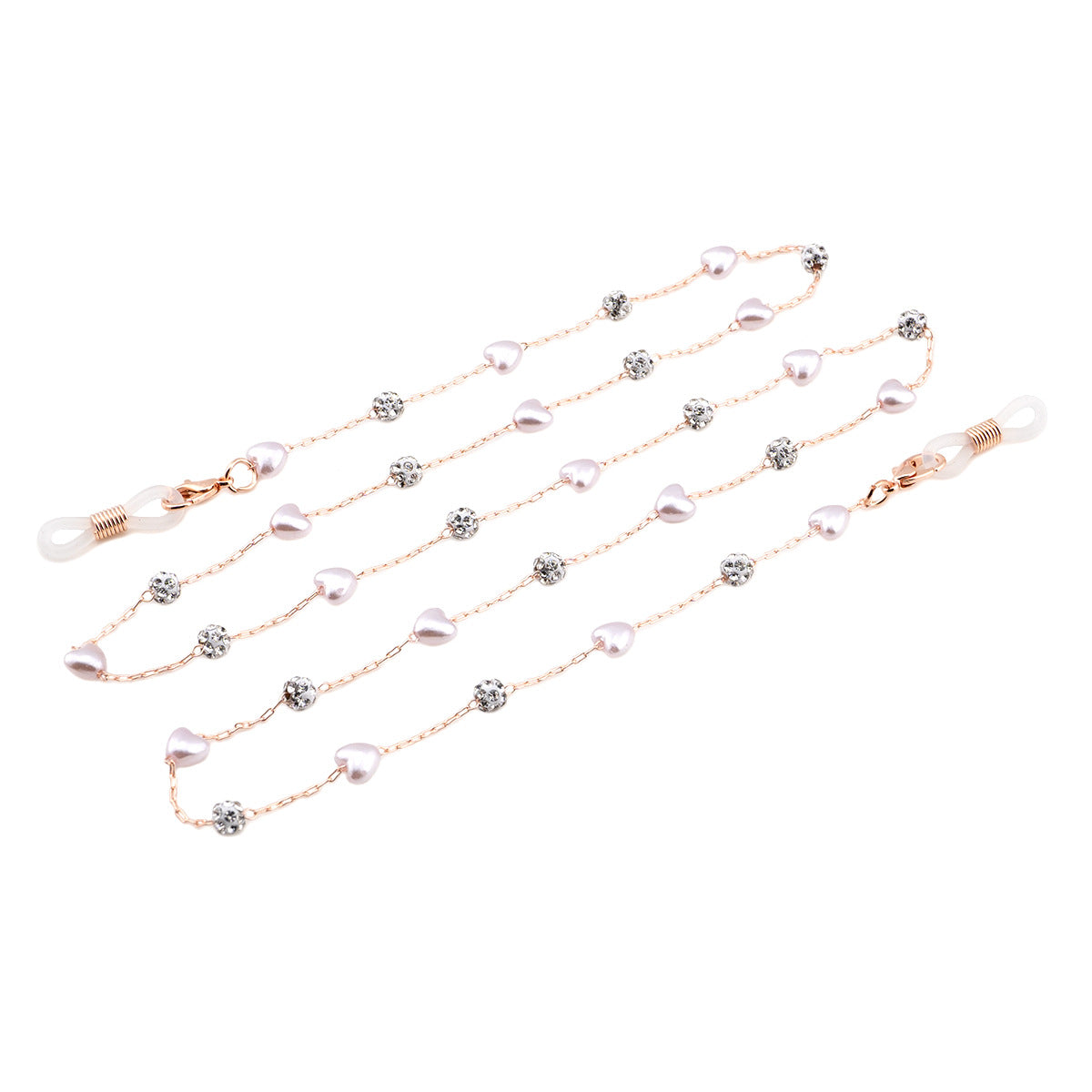 Elegante Kristall- und Perlenbrillenketten Brehn