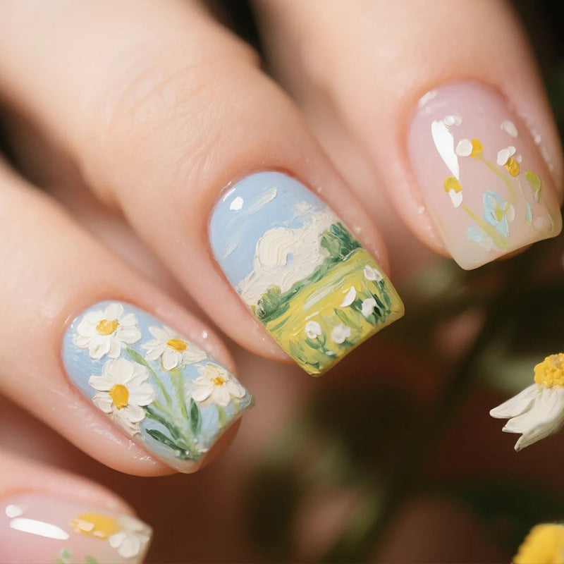 Floral Fantasy Press-On Nail Kit Brehn