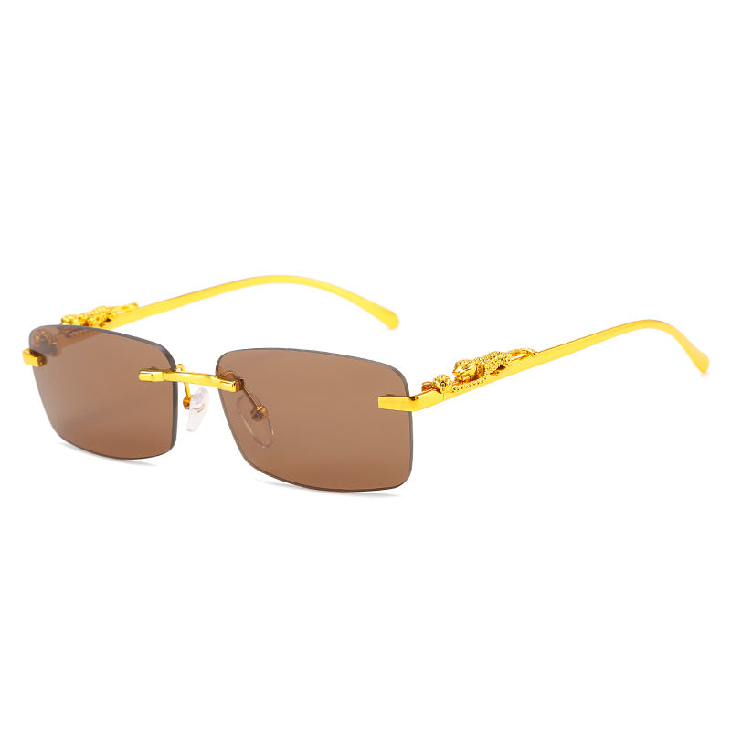 Damen modische Sonnenbrille mit kunstvollen Verzierungen Brehn