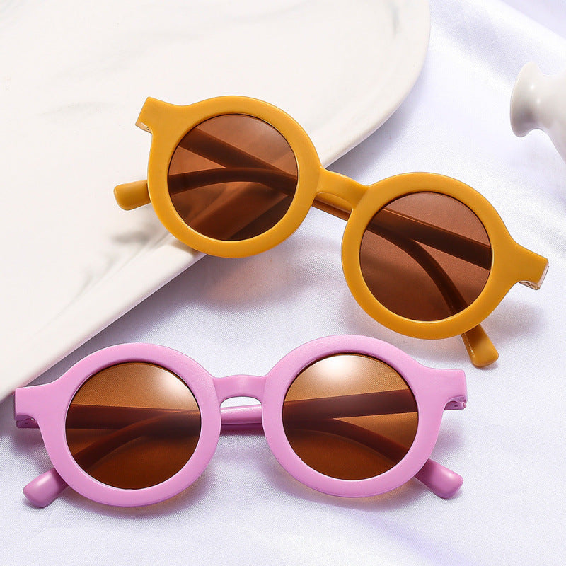 Vintage runde Rahmen Sonnenbrille Brehn