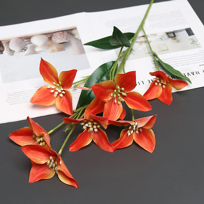 Realistische dekorative Blumenstängel