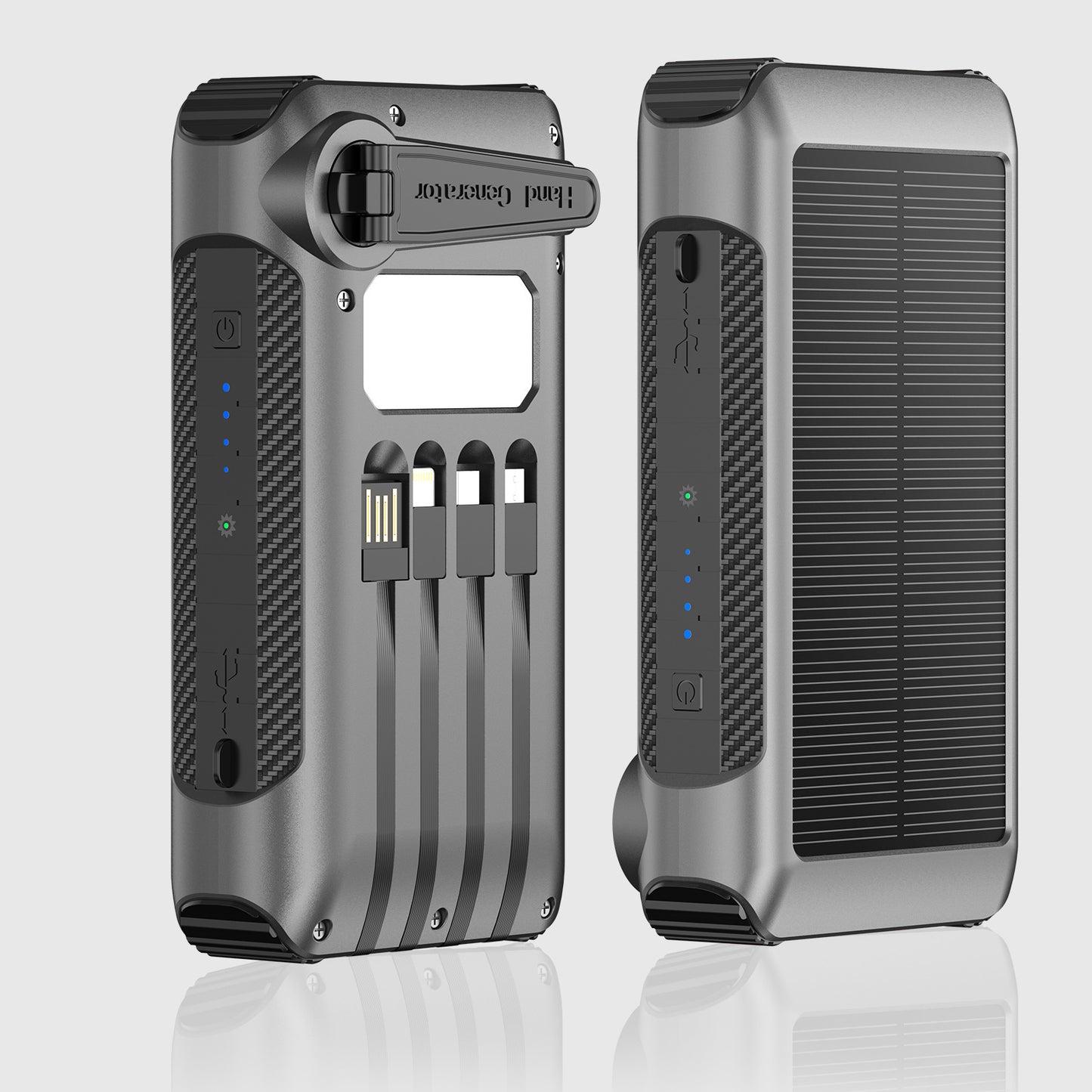 Solarbetriebene Powerbank Von Brehn