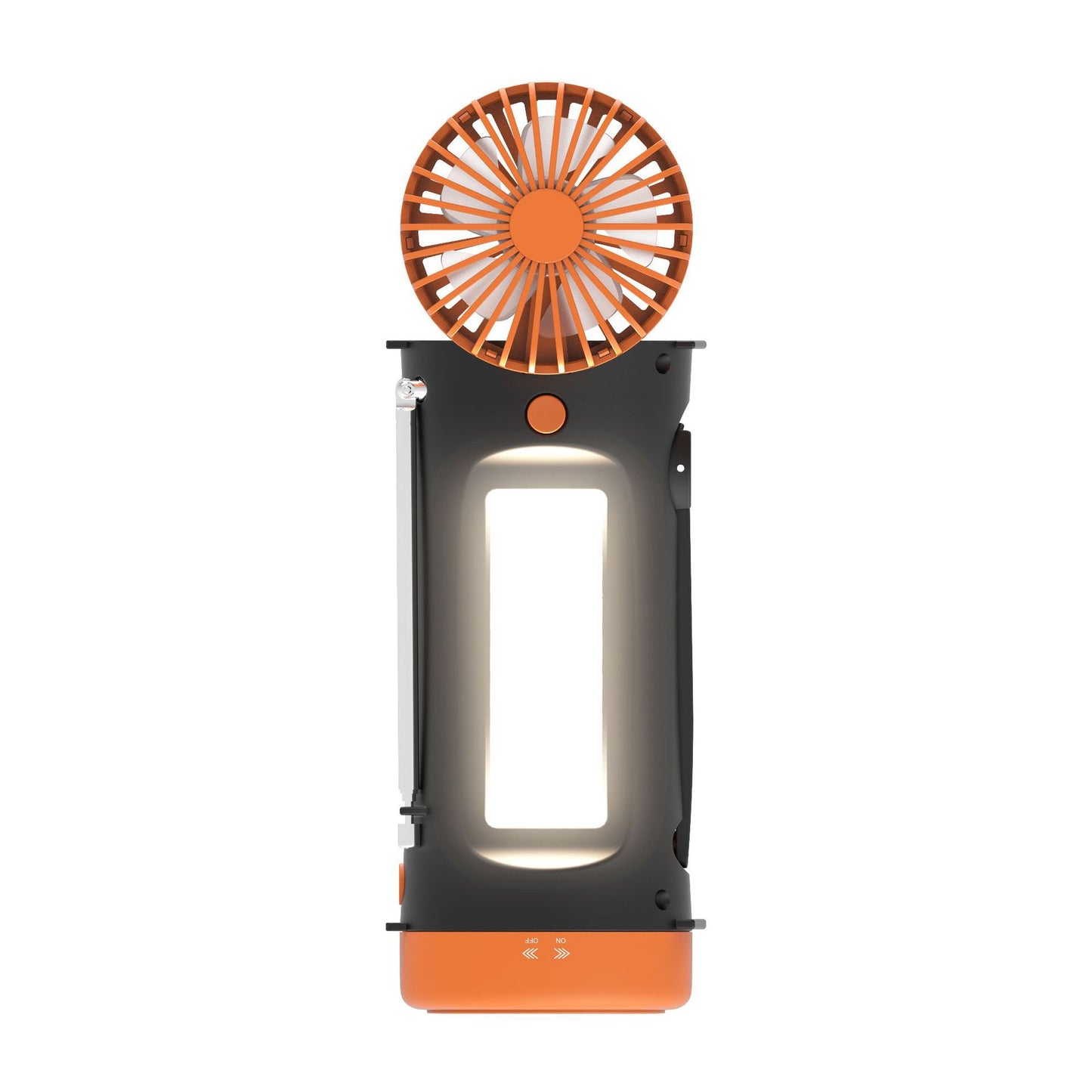 Tragbarer wiederaufladbarer Ventilator und Laterne Brehn