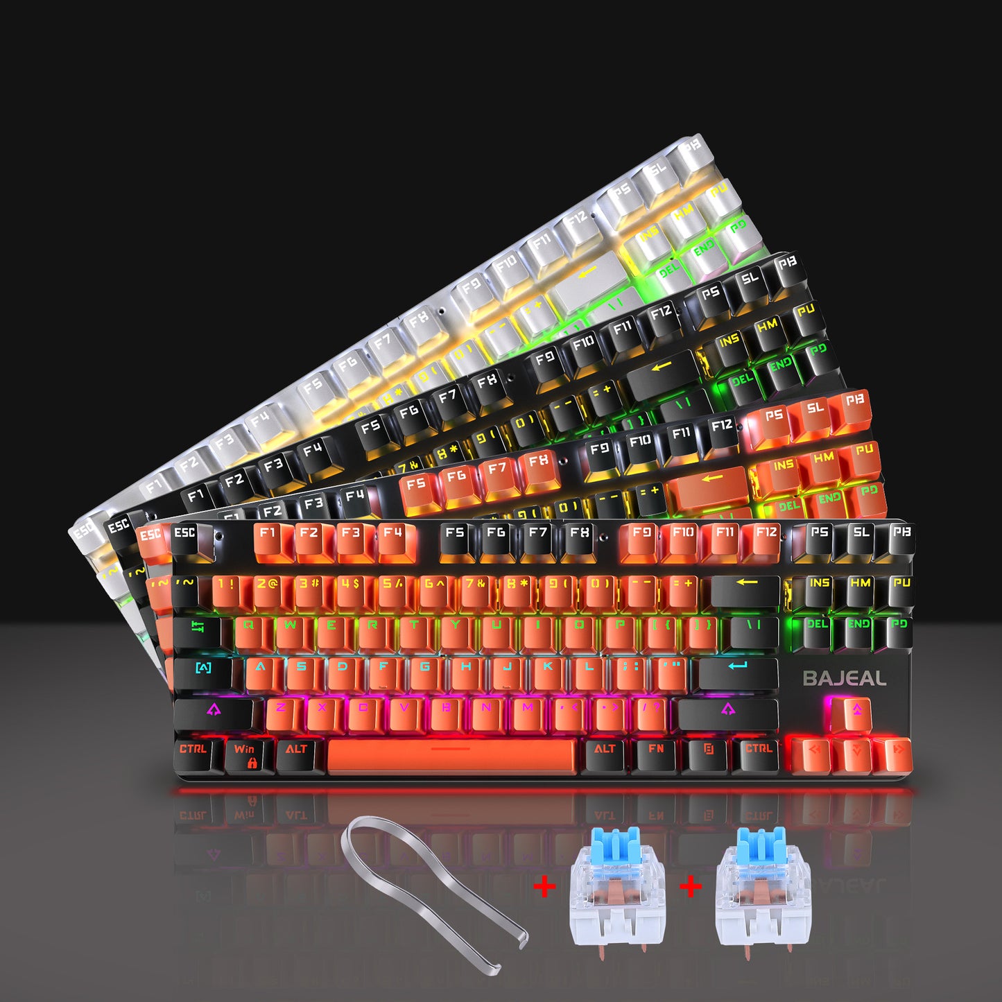 Kompakte Rgb Gaming-Tastatur Brehn
