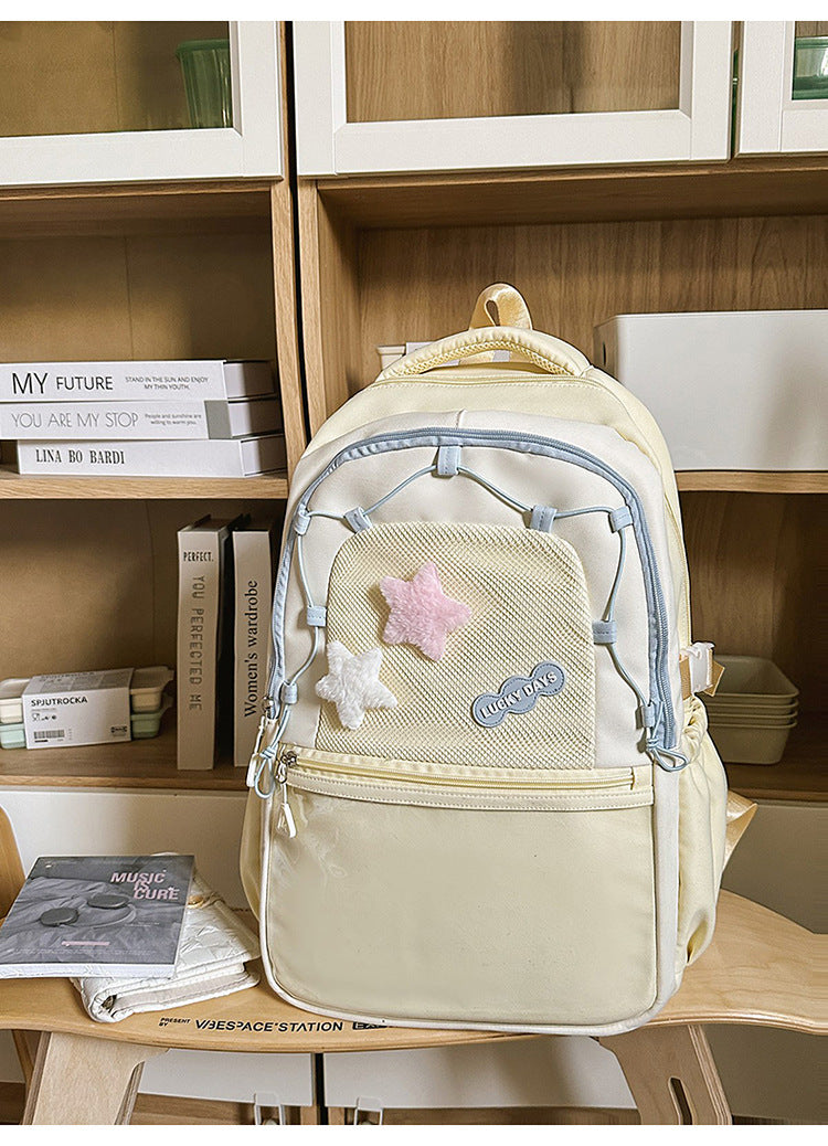 Kreativer Star-Beschmückter Schulrucksack