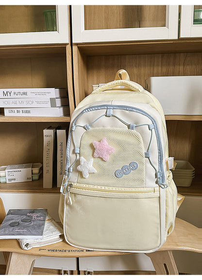 Kreativer Star-Beschmückter Schulrucksack