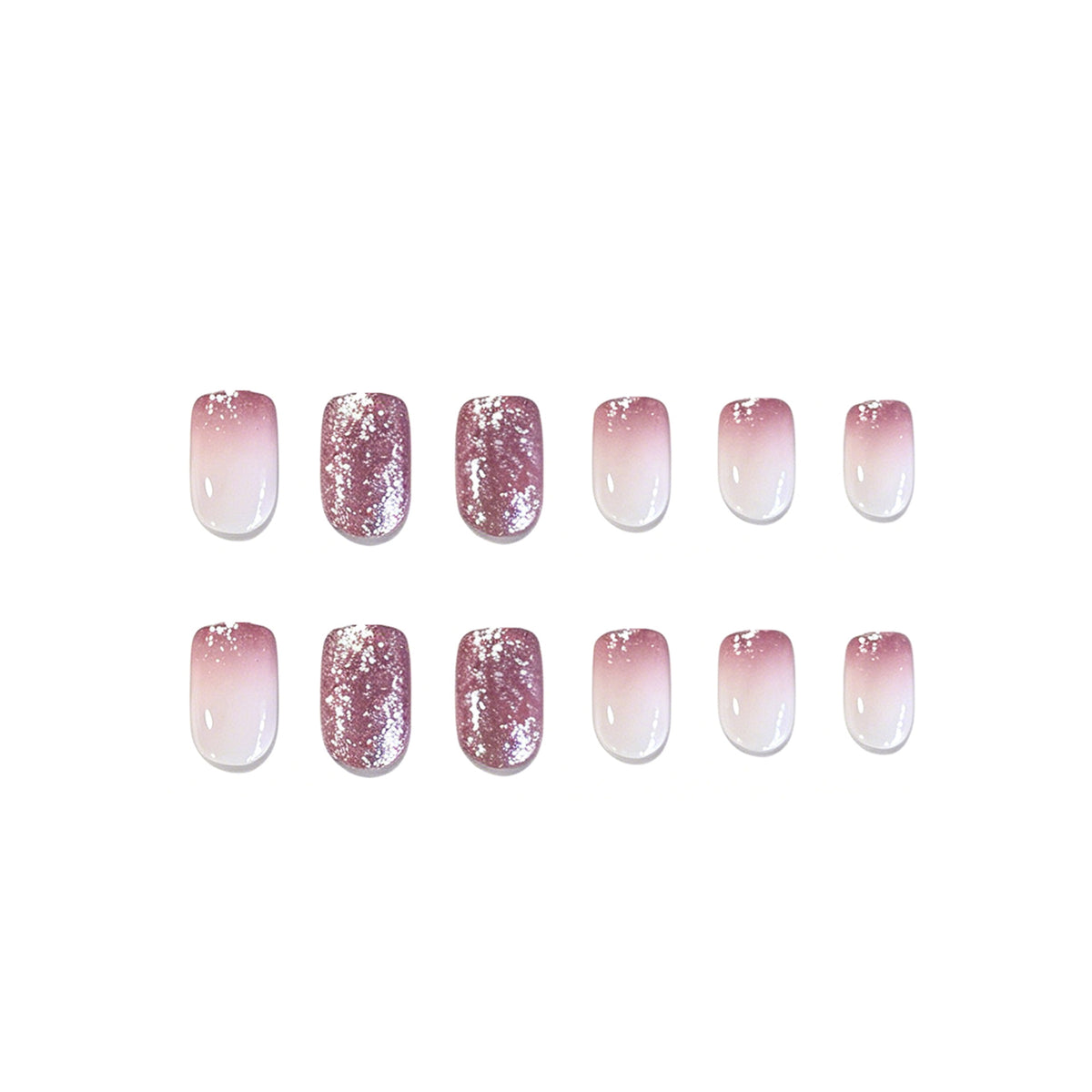 Glitzernde Ombre Nagelkunst Verbesserungen Brehn