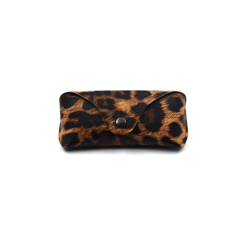 Stylische Leopard Druck Brillenetui Brehn