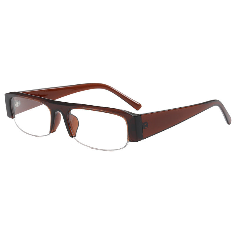 Zeitgenössische retro-inspirierte Flachlinsen-Sonnenbrille Brehn