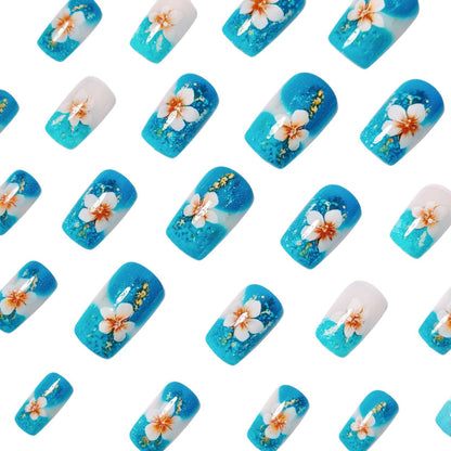 Floral 3D Nagelkunst Brehn