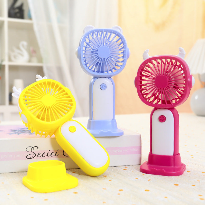 Damen Tragbarer Mini-Ventilator mit verspieltem Design und flexibler Neigung Brehn