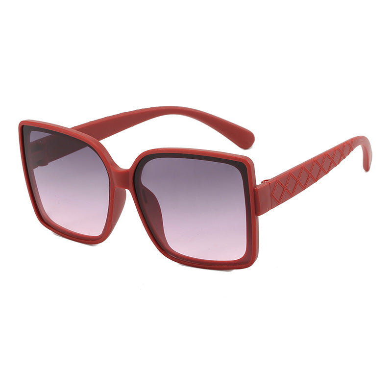 Damen modische quadratische Sonnenbrille mit elegantem Gestell Brehn