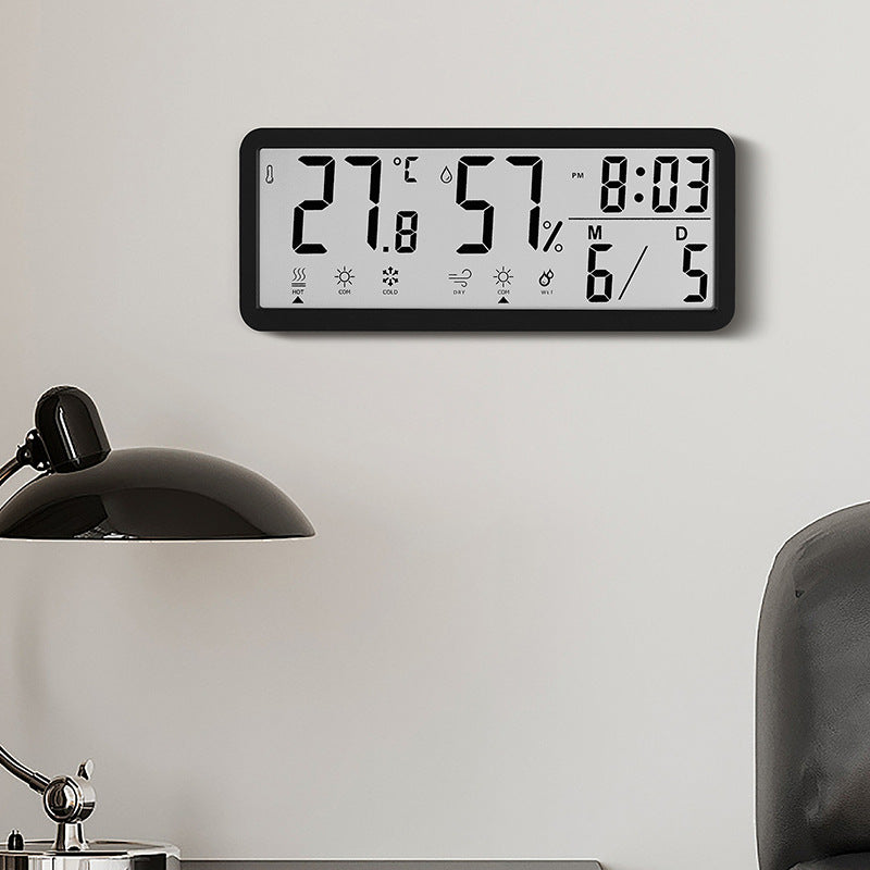 Digitaler Multifunktionswetterwecker mit Hygrometer und Temperaturanzeige Brehn