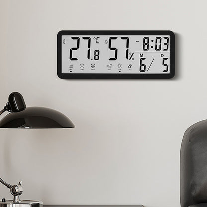 Digitaler Multifunktionswetterwecker mit Hygrometer und Temperaturanzeige Brehn