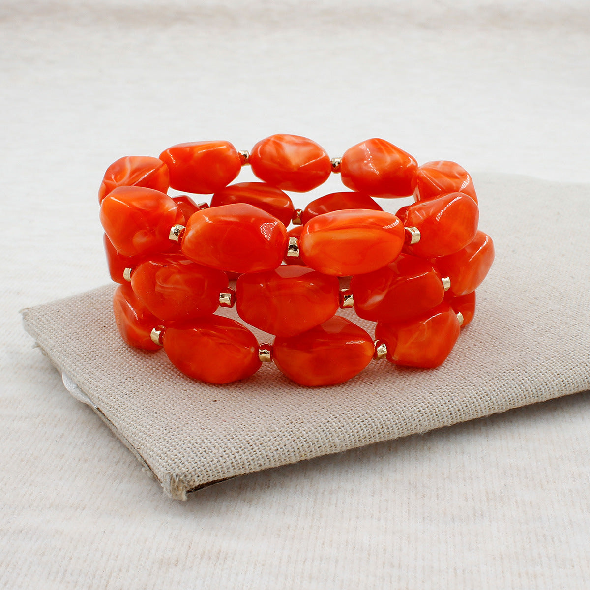 Artisan handgefertigtes Perlenarmband Brehn
