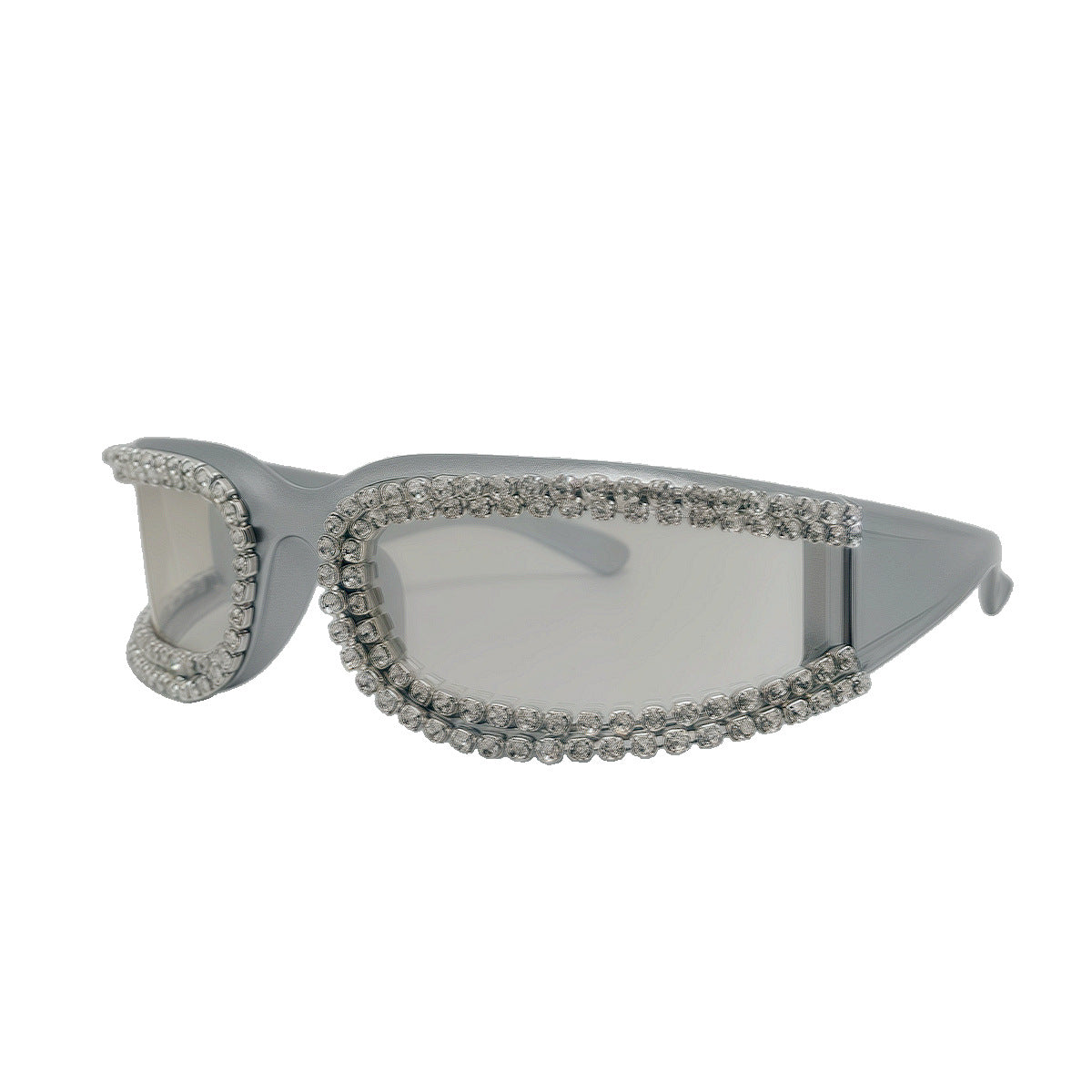 Damen modische und glamouröse Oversized-Sonnenbrille Brehn