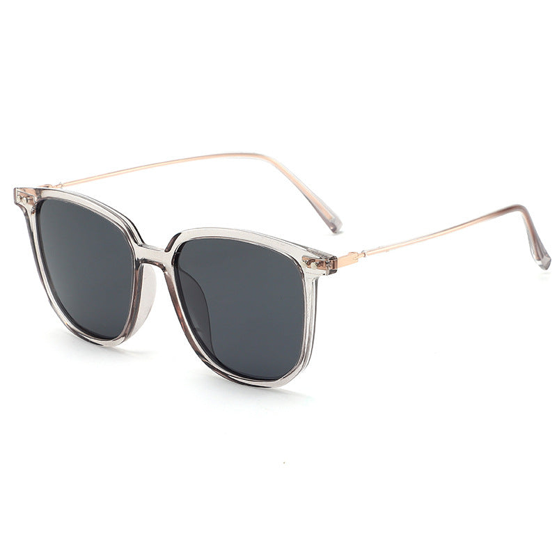 Damen modische Oversized-Sonnenbrille mit robustem Rahmen und UV-Schutz Brehn